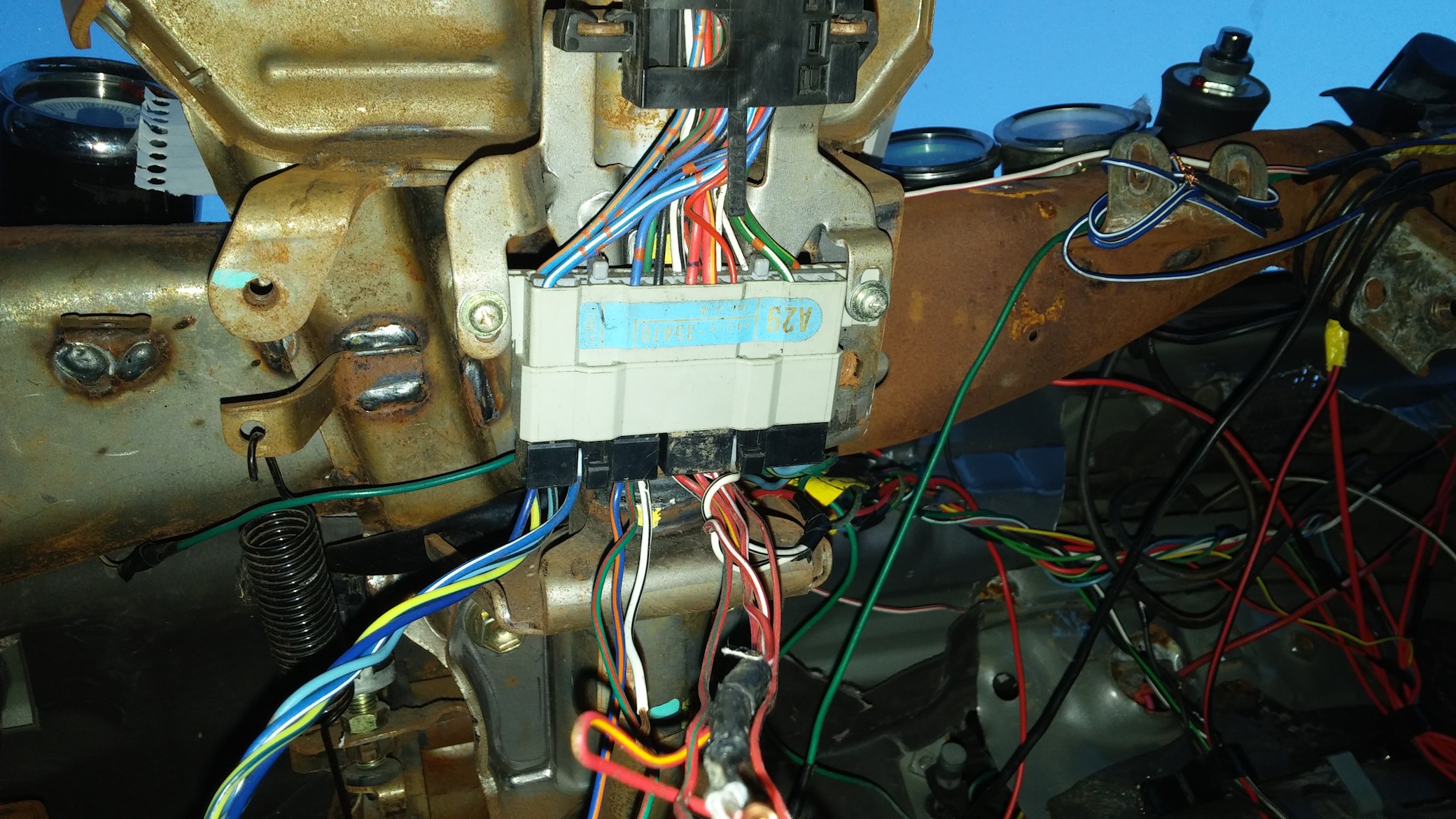 2nd Gen Steering Column Wiring Diagram - Pirate4x4.Com : 4x4 and Off