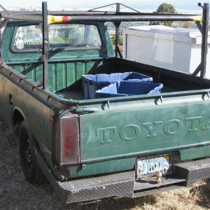1973 Hilux RN27 "Green Rat Rod"