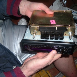 Old AM radio and new stereo