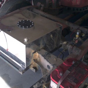another view as well as fuel pump mounted
