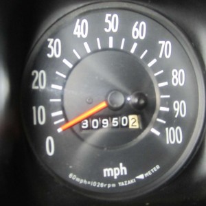 the original milage on this rusty girl