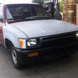 1995 Toyota Pickup-Side View