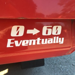 Clifford got a new sticker